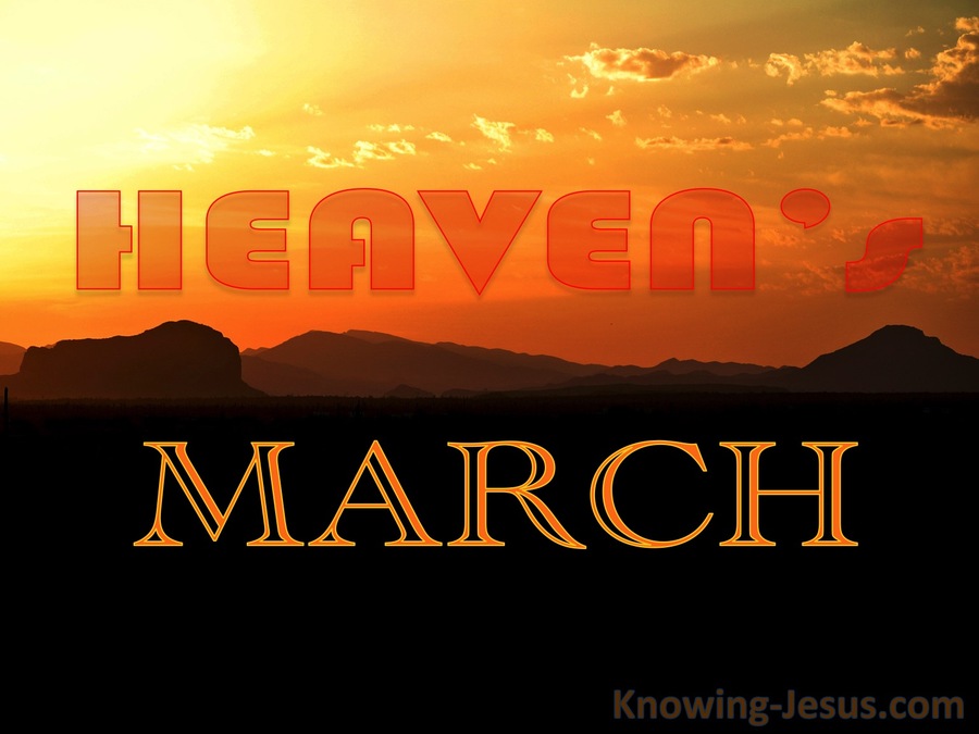Heaven's March (devotional)05-20 (orange)
